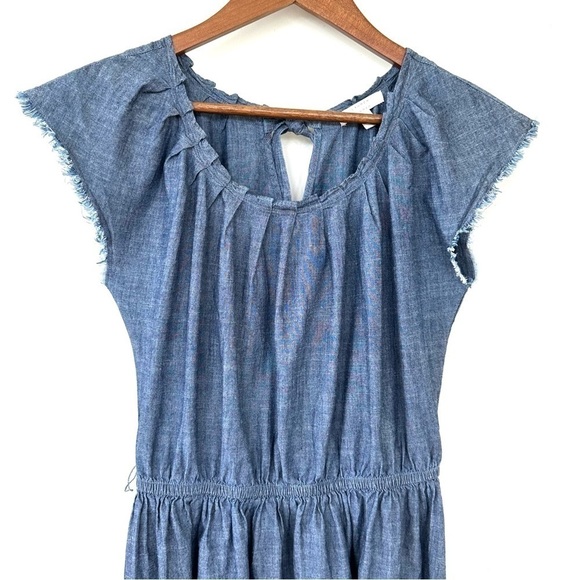Lauren Conrad mini dress, crew neck, cap sleeves & elastic waist, ๐ฏ cotton - Picture 3 of 15